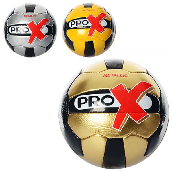 32197 М'яч футбольний PRO X 3000-8AB розмір 5, ПУ, 4 шари, 18 панелей, 3 кольори, 410-430 г