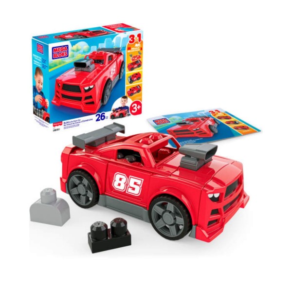 259139 Конструктор 3-в-1 "Гоночний автомобіль" Mega Bloks