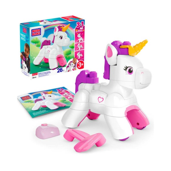 259140 Конструктор 3-в-1 "Чарівний єдиноріг" Mega Bloks