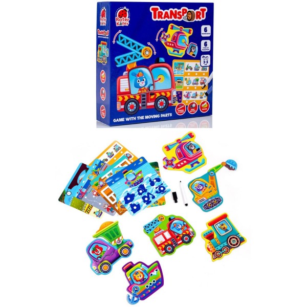 257086 Game with the moving parts "Transport" RK1320-01