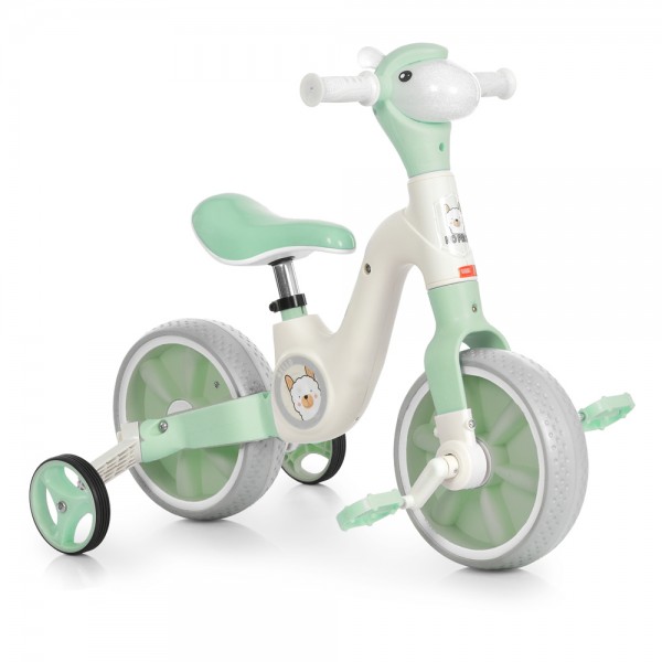 248701 Біговел дитячий 10 д. MBB 1056 Mint.муз,світ,на бат-ці,м'ятний, в кор-ці.