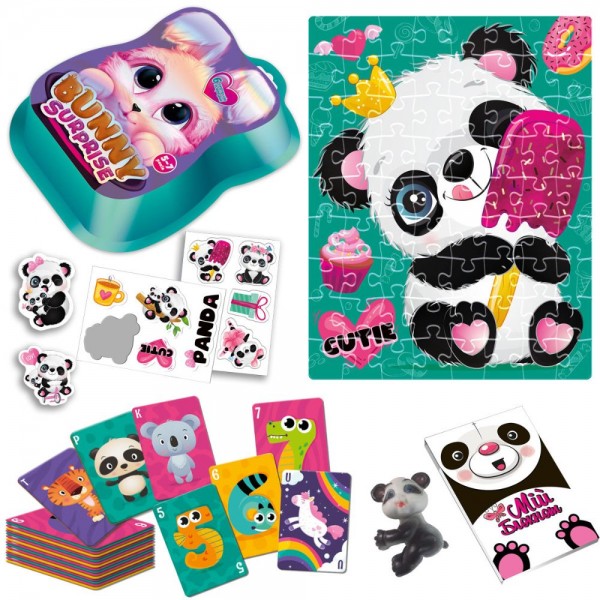 222911 Набір для творчості Vladi Toys із сюрпризами "Bunny surprise. Фіолетовий" VT8080-13