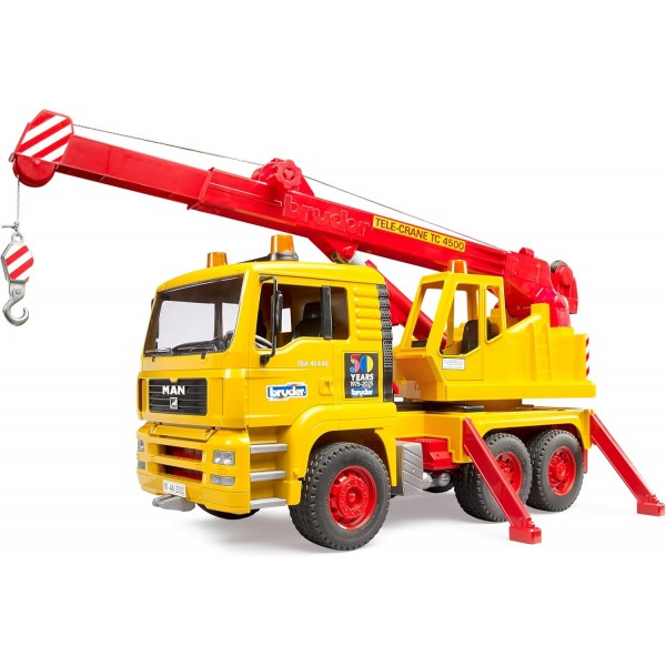 227844 Машинка іграшкова. Автокран MAN TGA лімітована серія "50 років Bruder"