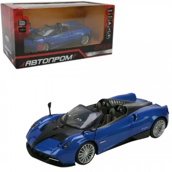 248407 Іграшка машина мет. АВТОПРОМ арт. 68264A,1:24, бат,світло,звук,відкр.двері,у короб. 24,5*12см