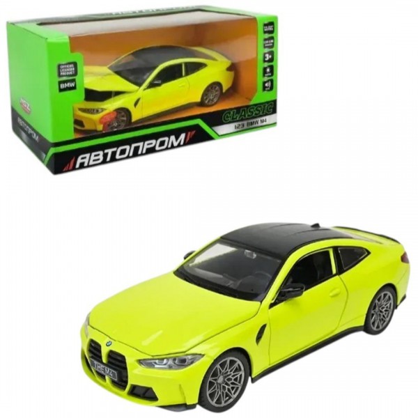 248410 Іграшка машина мет. АВТОПРОМ арт. 68280A,1:24, бат,світло,звук,відкр.двері,у короб. 24,5*12см