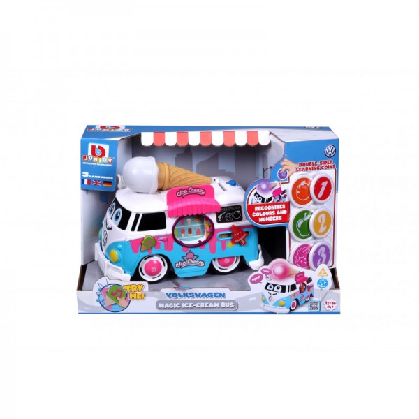 170076 Ігрова автомодель Magic Ice Cream Bus VW Samba Bus