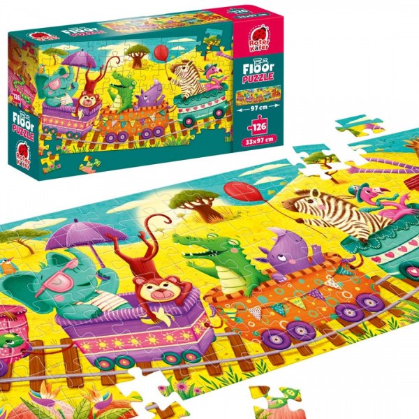 251226 Floor puzzle Roter Kдfer. Train. RK7010-06
