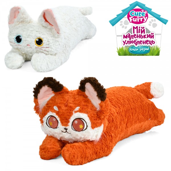 226685 М'яка іграшка YG0172 кіт, 2 види, 86-26-17 см.