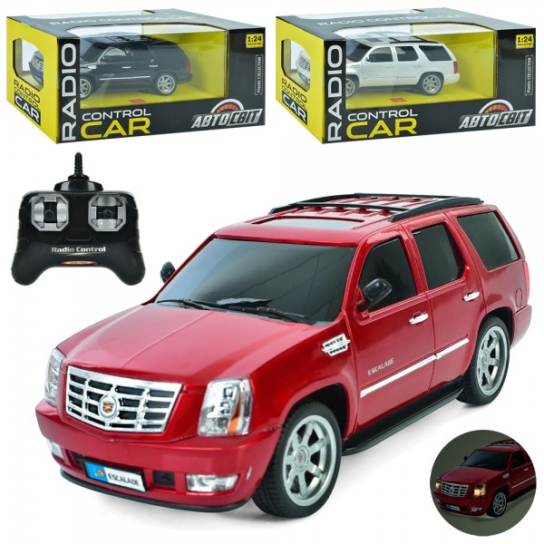 161345 Джип AR-2313 АвтоСвіт,1:24,CADILLAC,радіок.2,4G,гум.колеса,3кольори,світло,бат.,кор.,31,5-14,5-13,5с