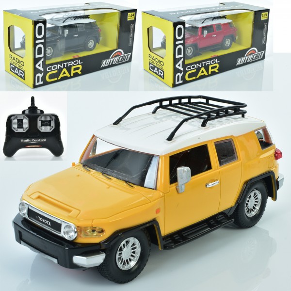 161346 Джип AR-2316 АвтоСвіт,1:24,TOYOTA FJ CRUISER,радіок.2,4G,гум.колеса,3кольори,світло,бат.,кор.,31,5-1
