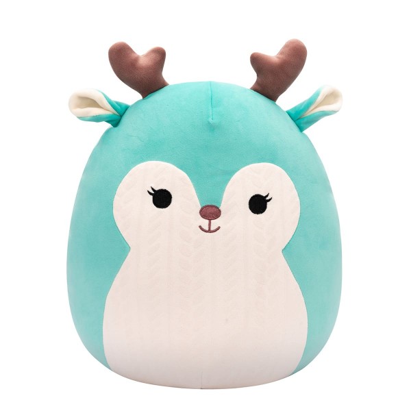 185287 М'яка іграшка SQUISHMALLOWS – ОЛЕНЬ ЛОПСАНГ (30 cm)