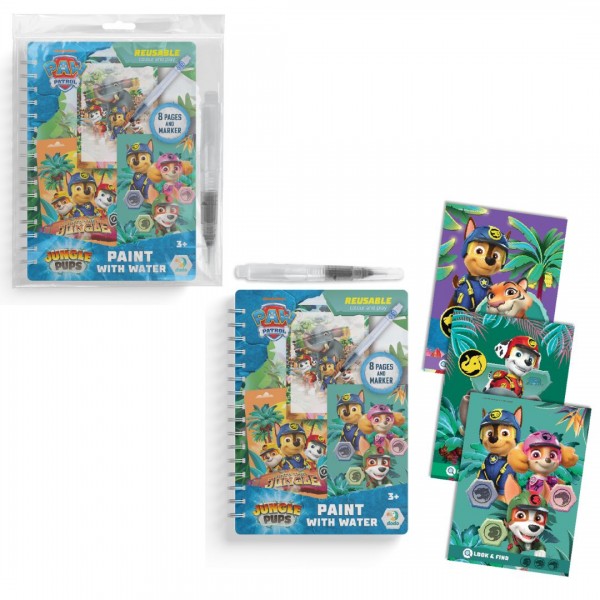 241737 Водні розмальовки Paw Patrol. Джунглі