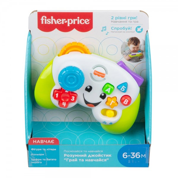 107862 Розумний джойстик серії "Посміхайся та навчайся" (укр.) Fisher-Price