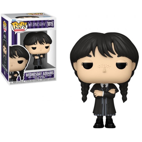 248211 Ігрова фігурка FUNKO POP! серії "Венздей" - ВЕНЗДЕЙ (ЧОРНЕ ПАЛЬТО)