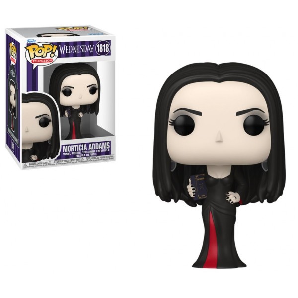 248640 Ігрова фігурка FUNKO POP! серії "Венздей" - МОРТІША АДДАМС З КНИГОЮ ЗАКЛИНАНЬ