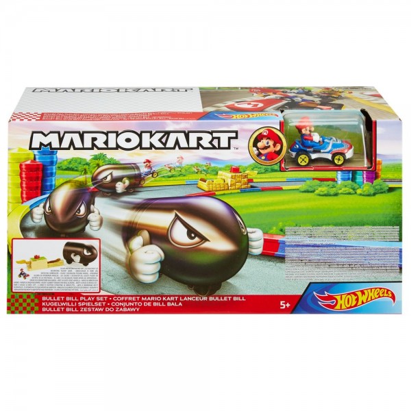 136304 Ігровий набір "Куля Білл" серії "Mario Kart" Hot Wheels