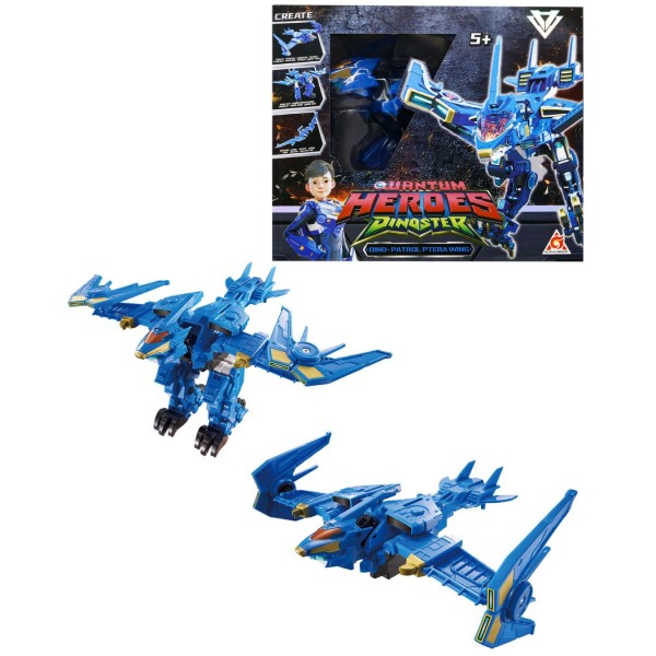 246691 Динозавр-трансформер DINOSTER - МЕГА ДИНО-ПЕТРОЛ ПТЕРА ВІНГ