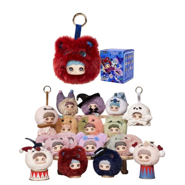 247552 Колекційна м'яка іграшка з кільцем POP TOP Hi TOY серії "MayMei" - ШАЛЕНИЙ ЦИРК (у дисп., в ас.)