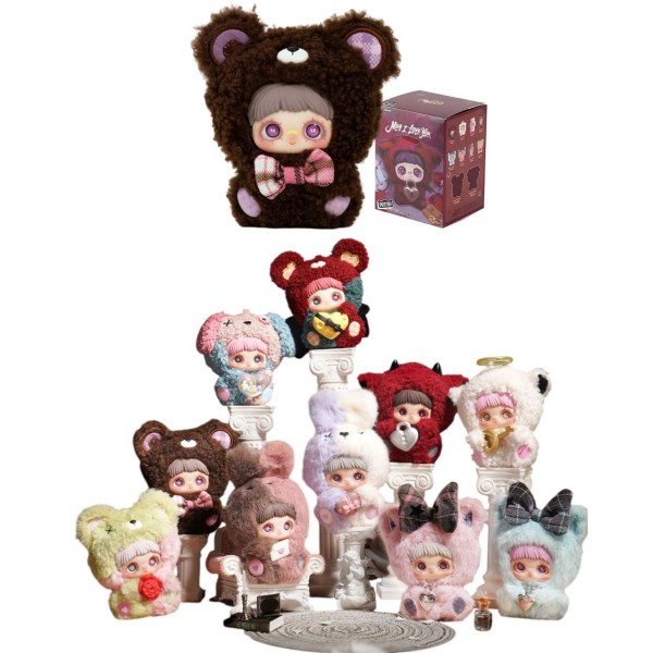 247415 Пухнаста фігурка на підвісі POP TOP Hi TOY серії "MayMei" - ЛЮБЛЮ ТЕБЕ (у дисп., в ас.)