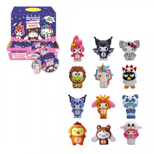 247359 Фігурка-сюрприз в кулі COOL THINGS "Hello Kitty" - ПІЖАМНА ВЕЧІРКА (в ас.)