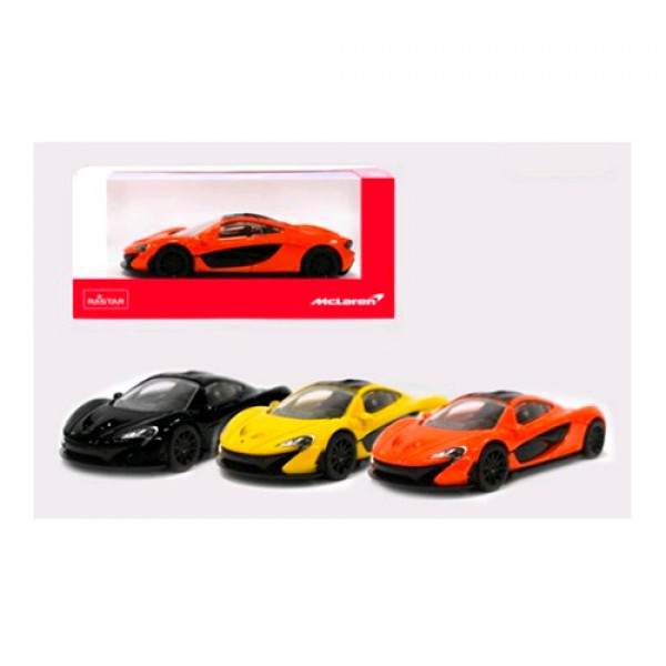 174317 Машина 58700 Mclaren, метал, 1:43, 3 кольори, 24 шт. в диспл., кор. 15-6-6,5 см.