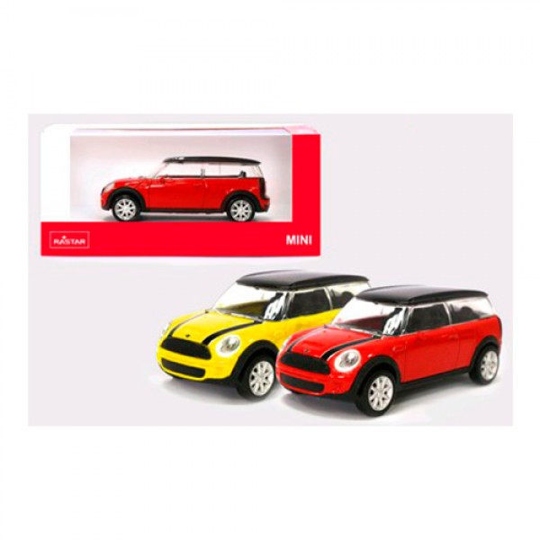 174323 Машина 37300 Mini, метал, 1:43, 2 кольори, 24 шт. в диспл., кор.,15-6-6,5см.