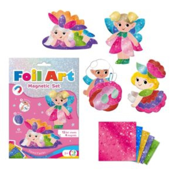 249578 200299 Магнітний набір для творчості з фольгою «Лісові феї»