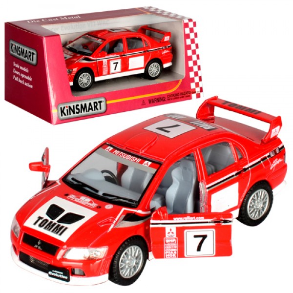 10548 Машинка іграшкова KT5048W "Mitsubishi Lancer Evolution WRC"