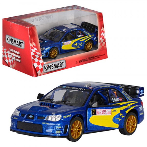 10544 Машинка іграшкова KT5328W "Subaru Impreza WRC 2007"