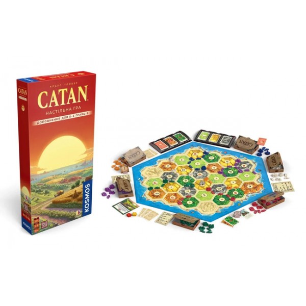 221831 Catan (доп. 5-6 гравців) - Настільна гра