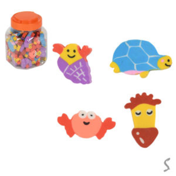 256063 Ластик "Sea world" 60шт/уп WW01153