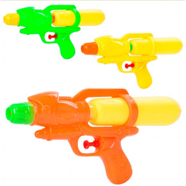 248733 Водяний пістолет 6312-C.26,5см, 3 кольори, у пакеті, 12-26,5-4см