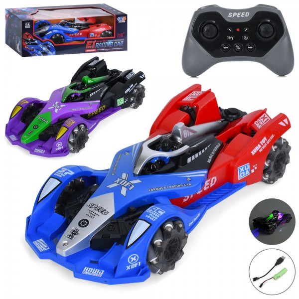 248736 Машина 3688-G174-75радіо/к2,4G,акум,29,5см,звук,світ,пара/дим,колеса-рол,USBзар,в кор-ці37,5-13-17,5