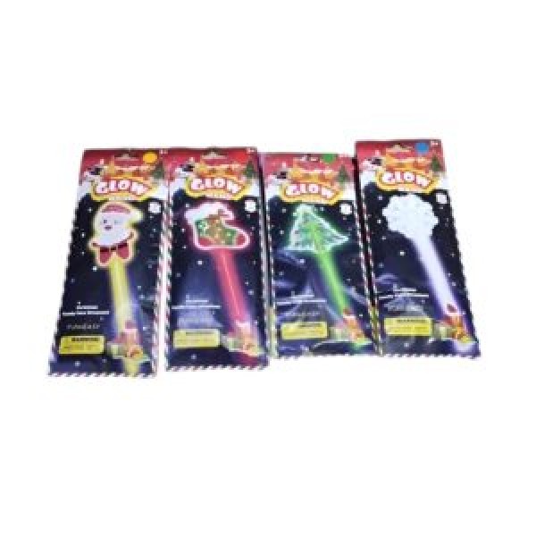 260803 Паличка новорічна неон "Glow Wand" 20см