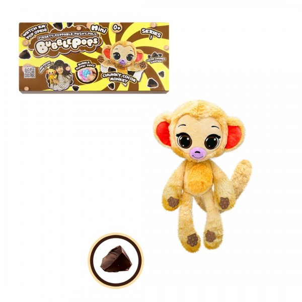 207132 Bubble Pops М’яка іграшка міні "Шоколадна мавпа", 2312005/6