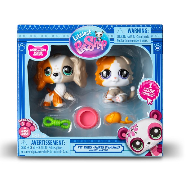 219484 Ігровий набір LITTLEST PET SHOP - ДРУЗІ ДВІЙНИКИ