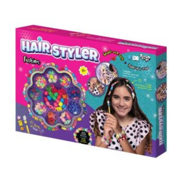 245016 Креативна творчість "Hair Styler. Fashion" середній набір (10)