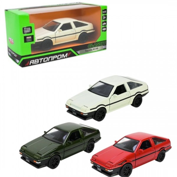 248419 Іграшка машина мет. АВТОПРОМ арт. 10022,5 inch,3 кольори відкр.двері, у коробці 16,5*7*8см