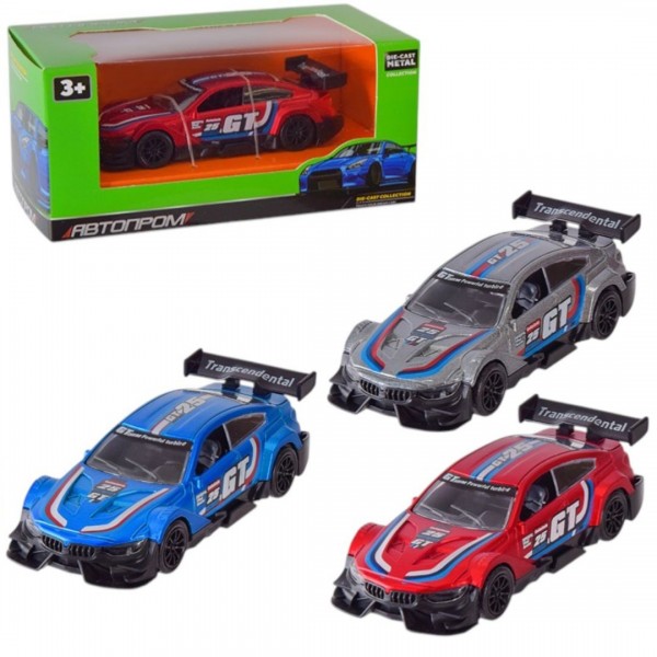 248133 Іграшка машина мет. АВТОПРОМ арт. AP74161 1:36,3 кольора,у короб.15*8*7см