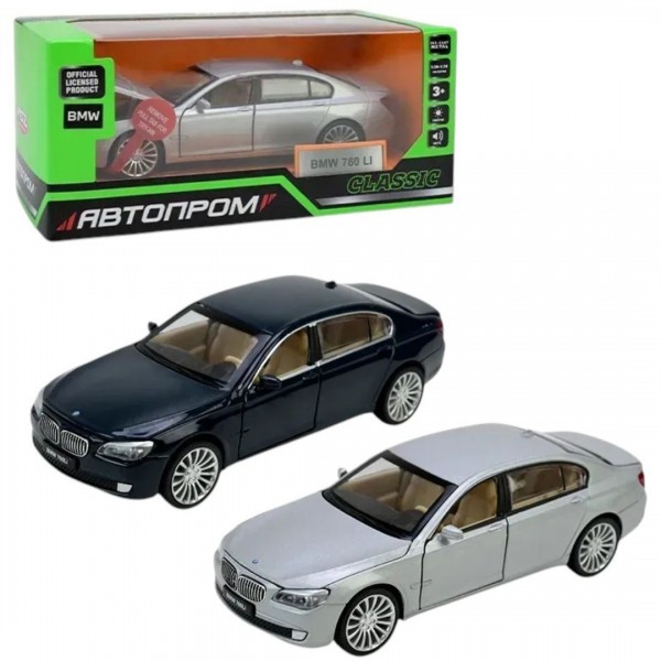 248424 Іграшка машина мет. АВТОПРОМ арт. 68340, 1:34, бат,світло,звук,відкр.двері,у коробці 18*9*8см