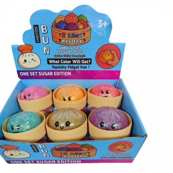 251959 Антистрес пельмень кольоровий