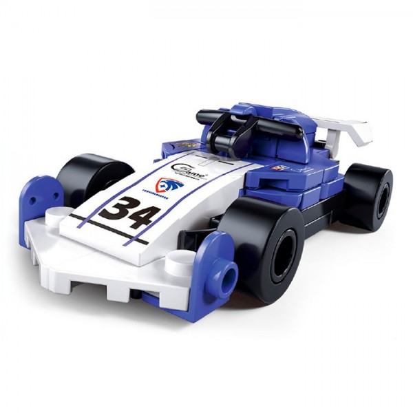 245765 Конструктор SLUBAN M38-B1378B машина, 51дет, в кор-ці, 14-9,5-4,5см