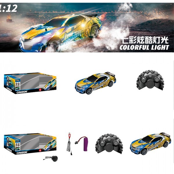 242086 Машина 333-TG25121B радіокер., 1:12, 2,4GHz, акум., USB, світло, бат., кор., 44-16-22 см.