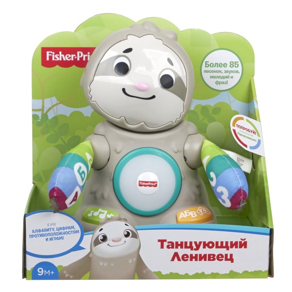 111341 Інтерактивна іграшка "Танцюючий лінивець" серії Linkimals (рос.) Fisher-Price