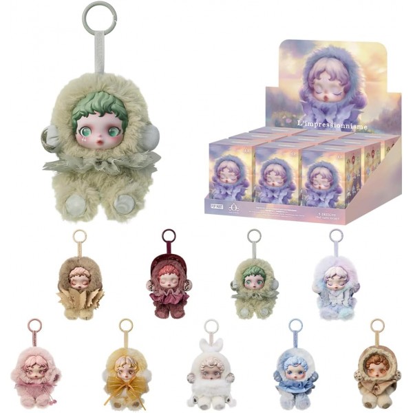 248710 Іграшка-сюрприз з колекційною фігуркою SKULLPANDA (Серія Limpressionnisme Plush Doll), арт. SPLS-01