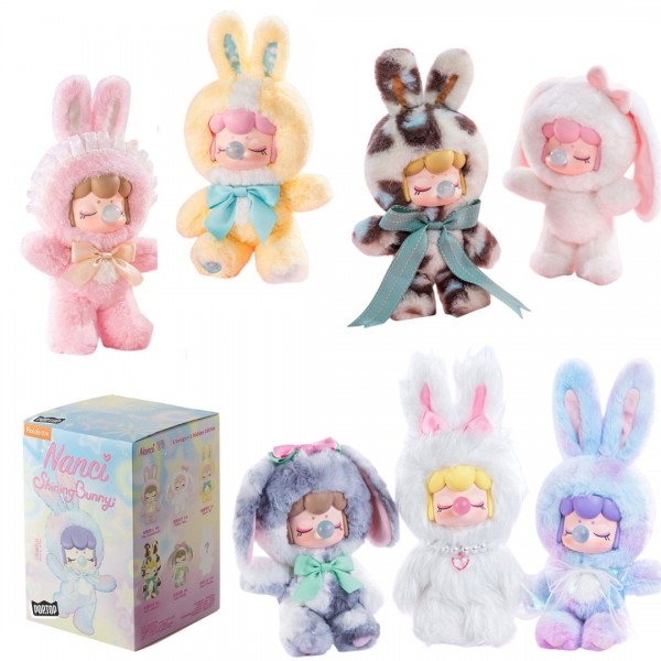 247321 Колекційна м'яка іграшка POP TOP Rolife серії "Nanci" - МИЛІ ЗАЙЧАТА (у дисп., в ас.)