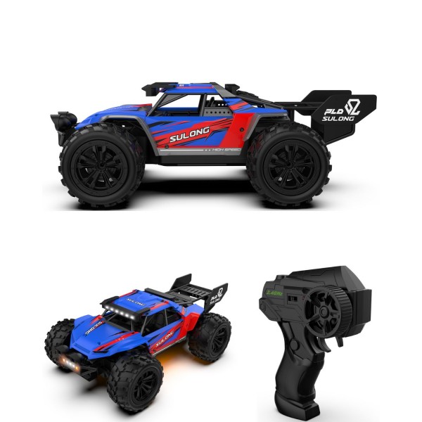 248249 Автомобіль OFF-ROAD на р/к – HIGH SPEED (синій, 1:16, 2.4 ГГц, акум. 3,7 V)