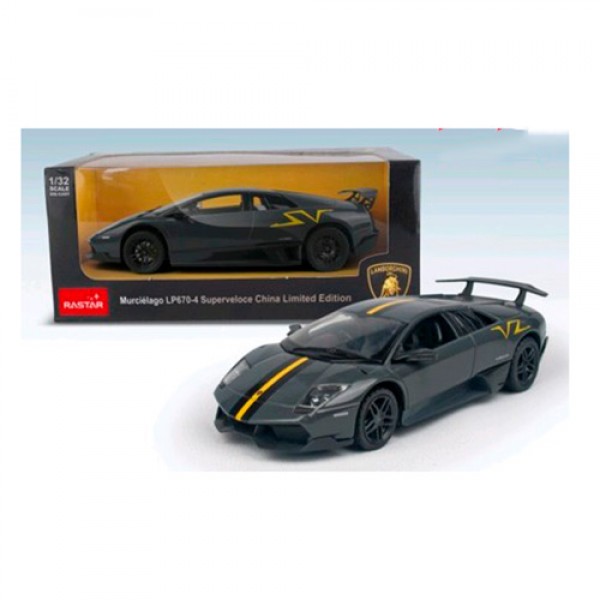 170357 Машина 39401 Lamborghini, інец., 1:32, метал, багажник. відкриваються, кор., 17,5-7-8 см.