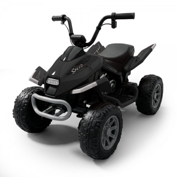251228 Квадроцикл M 6242EL-2(24V) 1*24V7AH, 4*45W,MP3,USB,TF,BLUETOOTH,EVA,шкіра,музика,світло.чорний