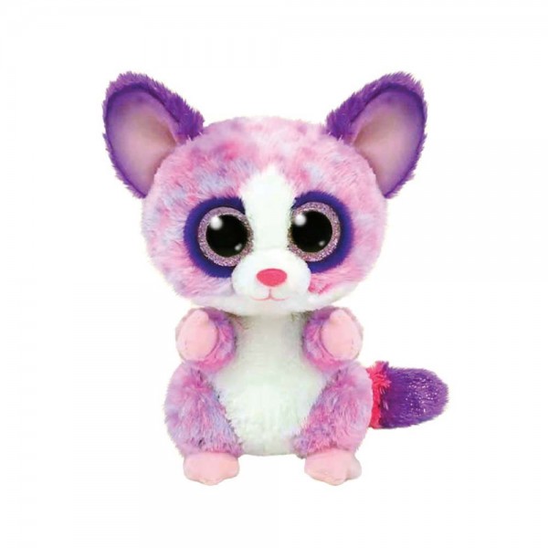 149864 Дитяча іграшка м’яконабивна TY Beanie Boos 36395 Рожевий лемур "BECCA" 15 см